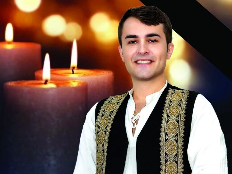 Ansamblul Folcloric ”Doina Oltului”, în doliu